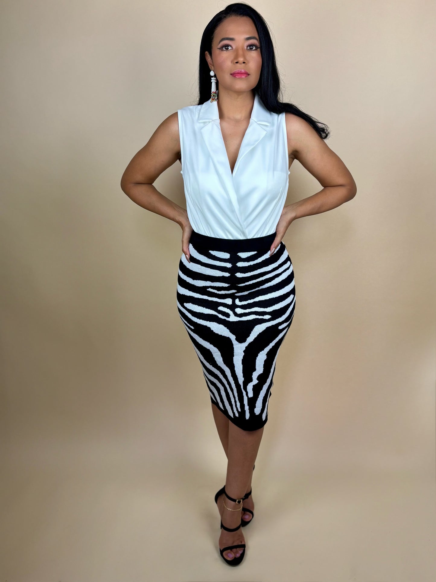 Maxi Animal Print Skirt