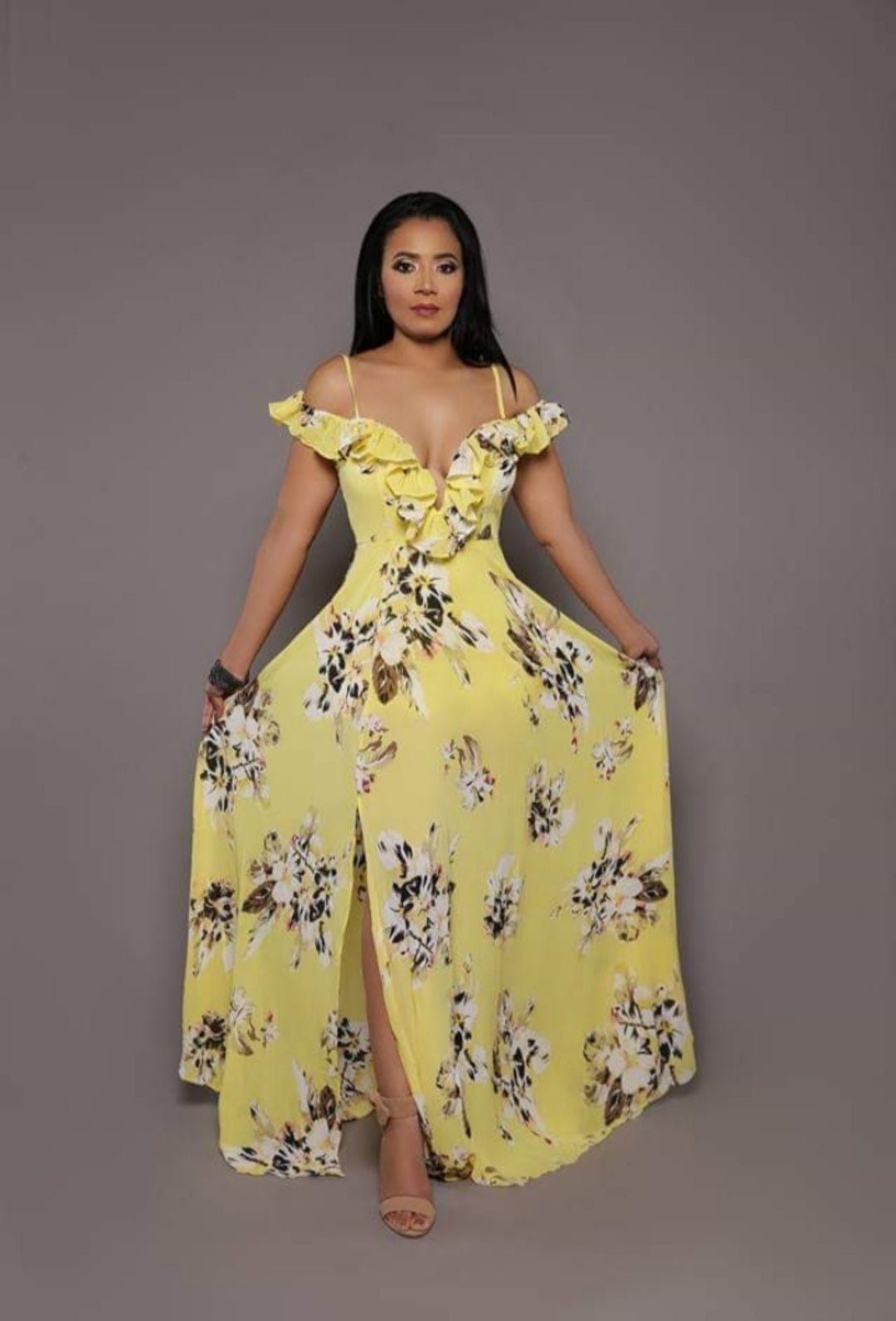 SUNFLOWER MAXY DRESS