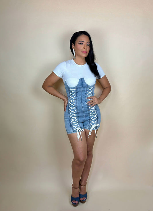 Everyday Denim Romper