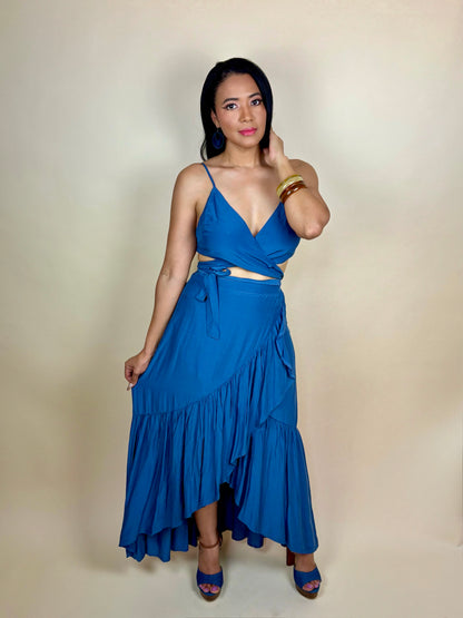 Angela Embrace Midi Skirt Set