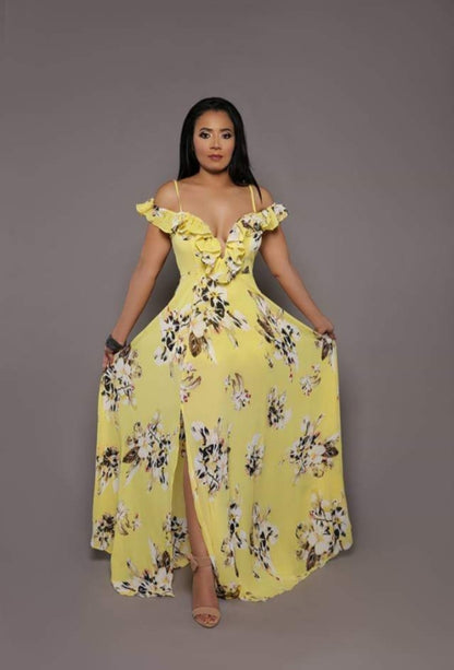 SUNFLOWER MAXY DRESS
