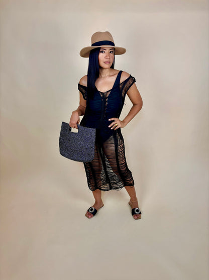 Sonya Crochet Cover Up Dress
